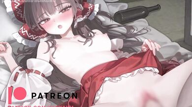 Touhou! Reimu and Hakurei get into a hot and heavy Touhou match!