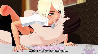 "High School Girlfriend's First Time Double Penetration!"