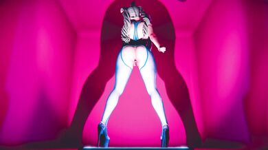 Hey there, sweetie! You look so cute in that bunny costume. Do you want to play a game? I have a fun idea...