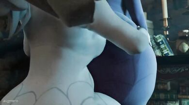 "Jiggling around in her new outfit, the seductive Hex Maniacs ass was hard to miss."