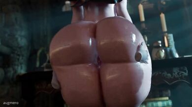 "Jiggling around in her new outfit, the seductive Hex Maniacs ass was hard to miss."
