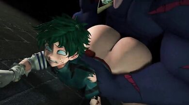 Rewritten: "My deformed butt-hole gets pounded by a muscular stud!"