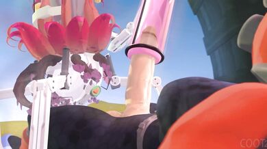 '"Robotic Seduction" - A Robot Meets Her Mechanical Match in a Futuristic Adult Video-'