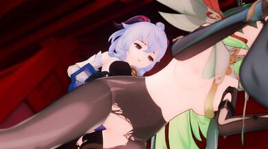 'Rebellious Alien Prince Takes on Evil Empresses - 1080p Clean - Double Penetration'