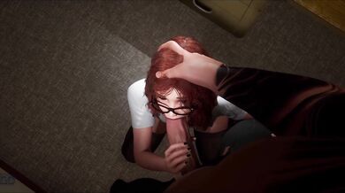 The "Femboy" pleasures the boss's "Marinho".