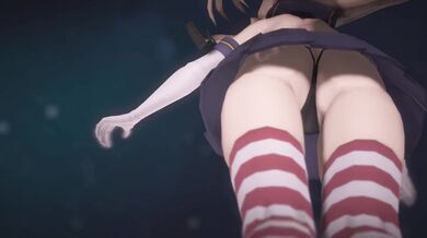 'Shimakaze, make you happy, [MMD R18] Popipapi'