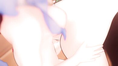 'Ganyu and Shenhe Bang: The Ultimate Nude Blowjob - 1080p Clean - Infected Heart'