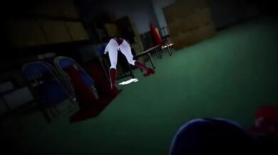 "Two highschool girls, Ochaco and Uraraka, are caught in the act of having sex on a dirty warehouse floor."