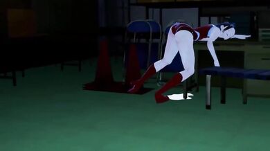 "Two highschool girls, Ochaco and Uraraka, are caught in the act of having sex on a dirty warehouse floor."