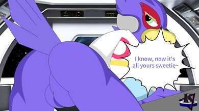 Furry Foxes and Falcons Get Naughty on the Mountain Top