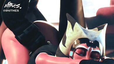 'Slave to her Master's Thirsty Cunt: Ahsoka's Top-down Bottoms-up Adventure with Nithes'.