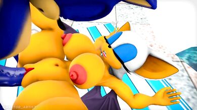 "Sonic and Rouge - The Love That Unites Two Powerful Heroes"