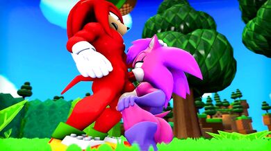 "Ten-fingered Sonia deepthroats with her tongue and fingers while getting a facial from the massive dick of a muscular, hung stud."