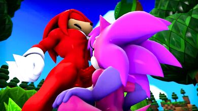 "Ten-fingered Sonia deepthroats with her tongue and fingers while getting a facial from the massive dick of a muscular, hung stud."