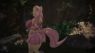 "One Night in the Forbidden Forest: A Werewolf Hentai PMV"