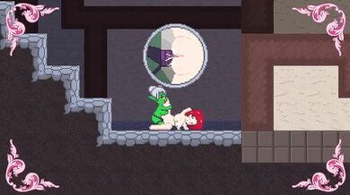 'Erotic adventure with fantasy warrior and enchantress: magical orgasm'