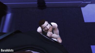 "The Superheroes of Sim City: Chris Evans and Jason X-Men in a Naughty Threesome!"