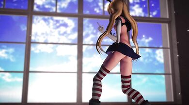 "One Piece Hentai Video - Shimakaze Popipapi MMD R18 Ver. 2"