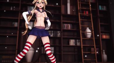 "One Piece Hentai Video - Shimakaze Popipapi MMD R18 Ver. 2"