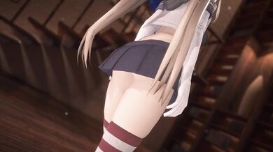 "Sailor Shimakaze: Call Me and Blow Your Mind [3D MMD R18] by Popipapi"