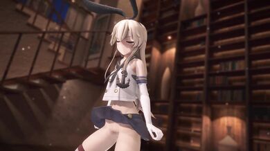 "Sailor Shimakaze: Call Me and Blow Your Mind [3D MMD R18] by Popipapi"