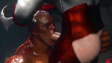 "Mortal Kombat: Shao Khan's Ultimate Fusion with Omni Man"