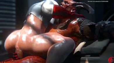 "Mortal Kombat: Shao Khan's Ultimate Fusion with Omni Man"