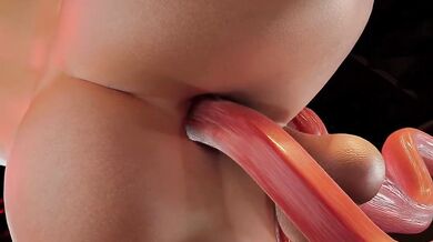 "The Futa Goddess, Ada: Tentacle Cock Milking of the Hentai Queen"