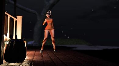 'Halloween Night: The Cursed Witch Gets Fucked by a Zombie'