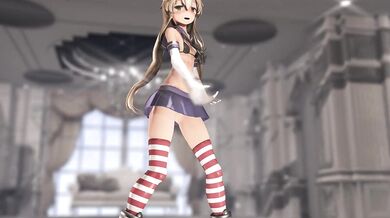 '"Lost Voice" A MMD R18 Popipapi Hentai Animation Video featuring Shimakaze'