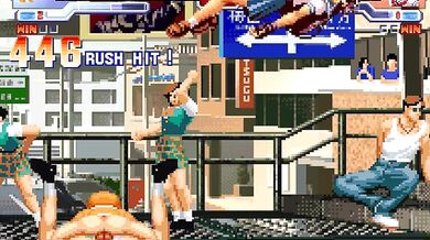 "King of Fighters XI - Bao vs Athena and Asamiya - The Ultimate Hentai Battle"