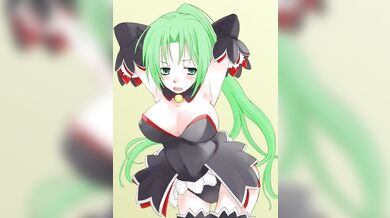 After getting caught in a sudden gust of wind, Shion accidentally flashed her tits to the entire town!