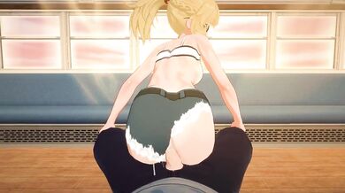 "Rewriting History: Mordred and the Reversed Cowgirl POV Hentai Porn"