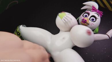 "Sexy chick loves her doggy-style"