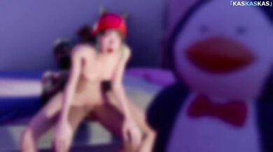 'Sneakers and Hose! Two-some Crawling Squirming'