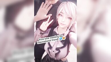 Rewritten as: "Erotic Asian Chick Fucks With Stranger"