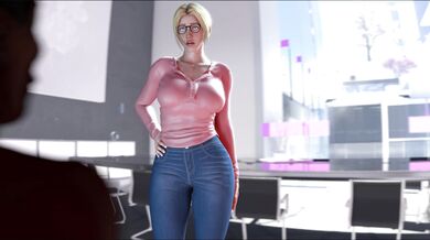 "The Intellectual and the Seductress: A Night of Unbridled Passion"