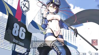 "The Ultimate Finisher: A Tale of Azur Lane and Baltimare"