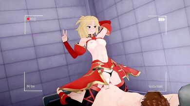 I know you want to ride me like a cowgirl, Mordred fans, but first let's make some porn magic together!