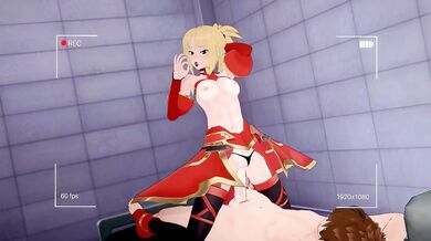 I know you want to ride me like a cowgirl, Mordred fans, but first let's make some porn magic together!