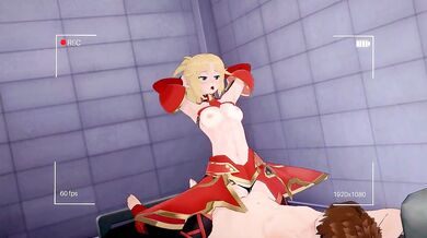 I know you want to ride me like a cowgirl, Mordred fans, but first let's make some porn magic together!