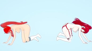 'Office - Groped - Sisters' - Yoko & Erza'