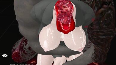 'Riding a giant cock while my headless corpse fucks!'