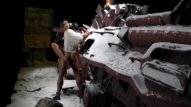 'Soldiers in the Battlefield - Helen and Her Friend'