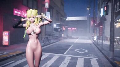 "Xilonen, the goddess of corn, gets a taste for something sweeter as she enjoys an apple pie with her lover in this MMDR18 hentai porn video."