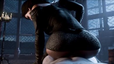 "Yennefer's Reverse Cowgirl Ride with a Vampire"