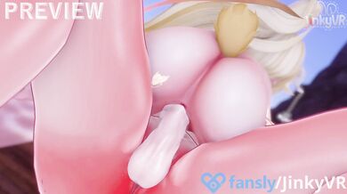 'Eyeing Down the Slutty Bunny at the Nudist Beach: Sussy Plus Gives her a Dicking'