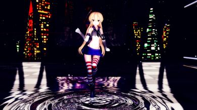 'The Wet and Wild Adventure of Shimakaze - MMD R15 Hamselvish'