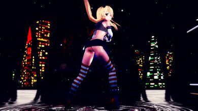 'The Wet and Wild Adventure of Shimakaze - MMD R15 Hamselvish'