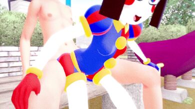 "Experience the Virtual Reality of Pomni's Hentai Adventure"